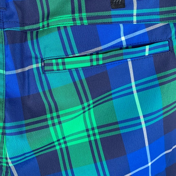 NEW Mens Golf Shorts All in Motion Plaid Moisture Wicking Size 40 (M692-694) - Picture 3 of 7